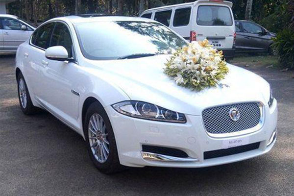 Jaguar Wedding Car Rental - Jaguar XF rental