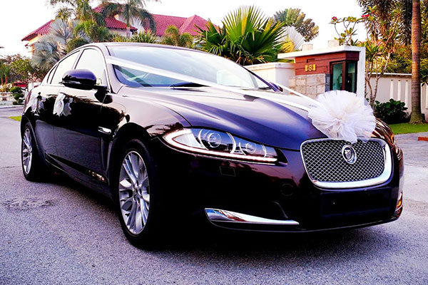 Jaguar Wedding Car Rental