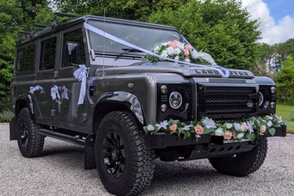 Range Rover Wedding Car Rental - Land rover defender wedding car